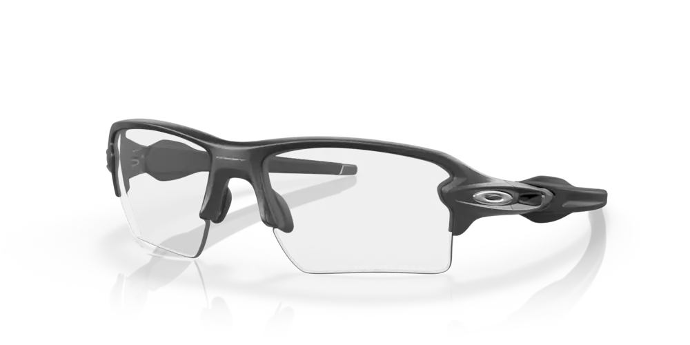 Flak® 2.0 XL Lente clear to black iridium photochromic , Montatura steel