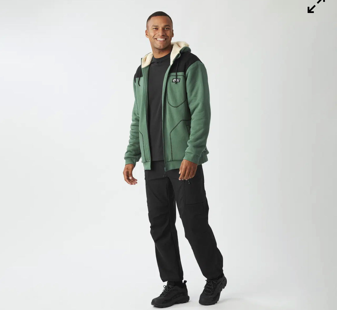 BASEMENT PLUSH ZIP HOODIE