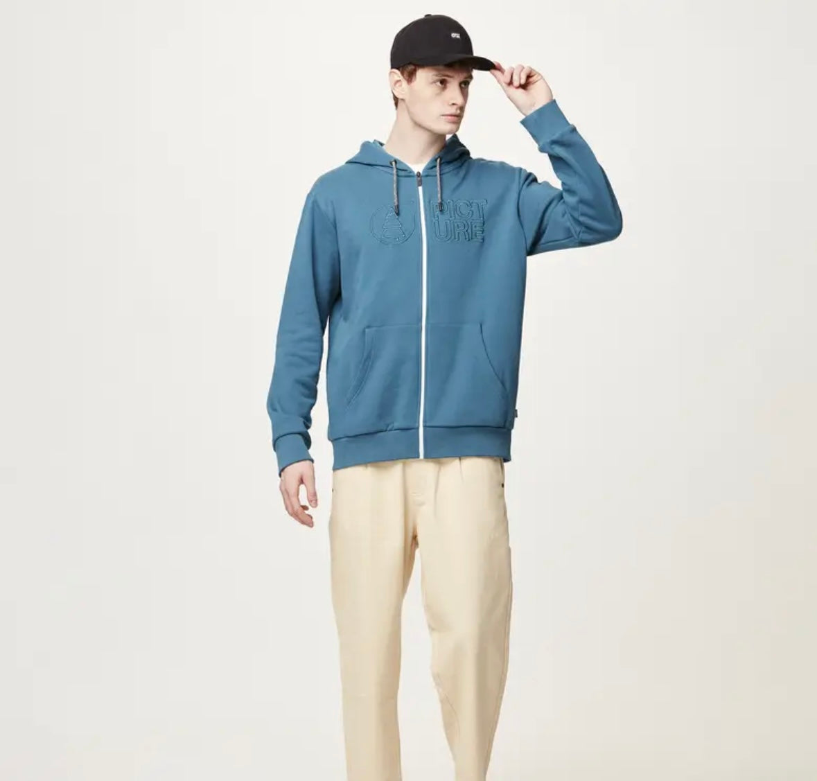 Felpa Basement zip hoodie