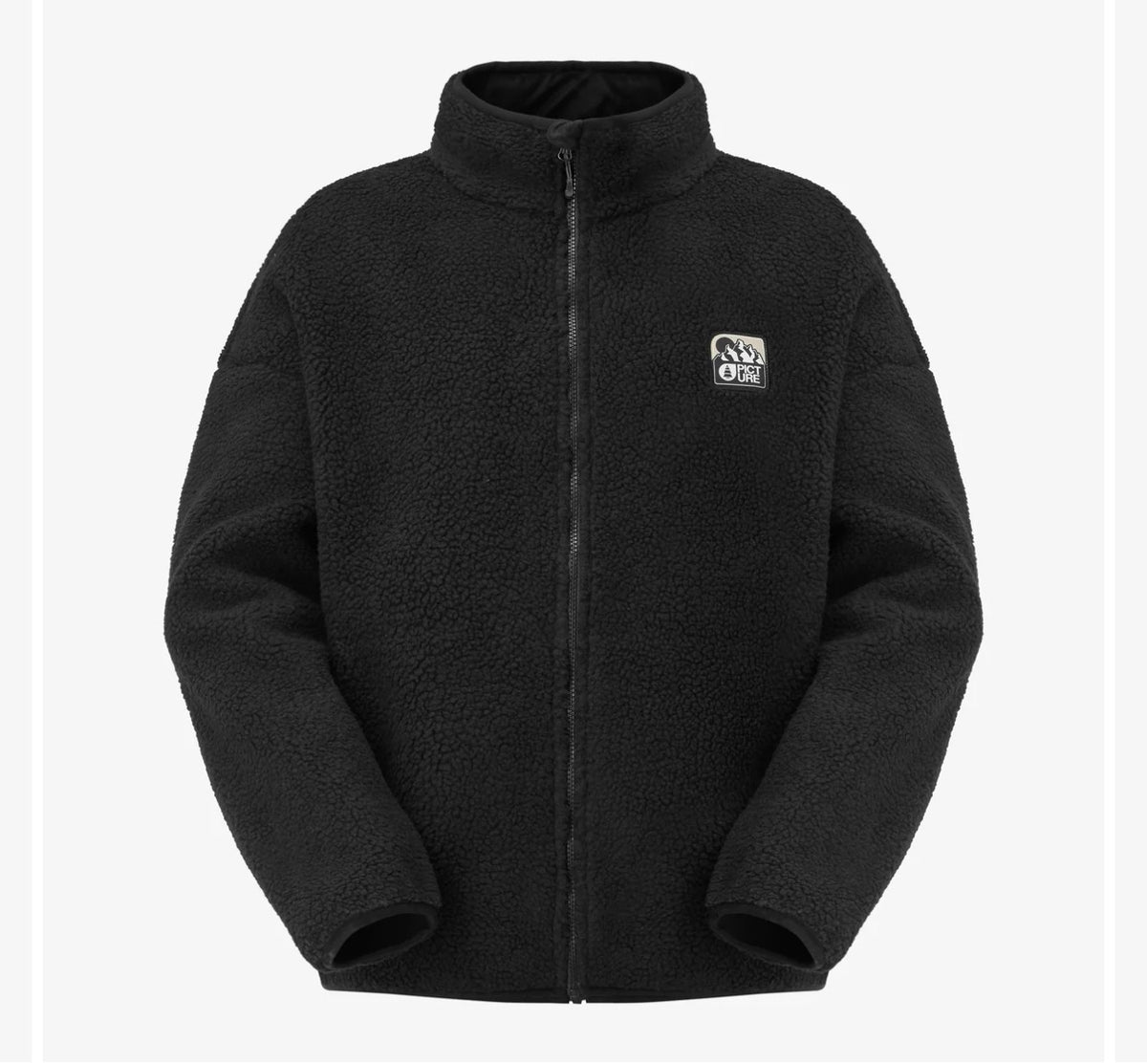 HAFDALS EMB ZIP FLEECE