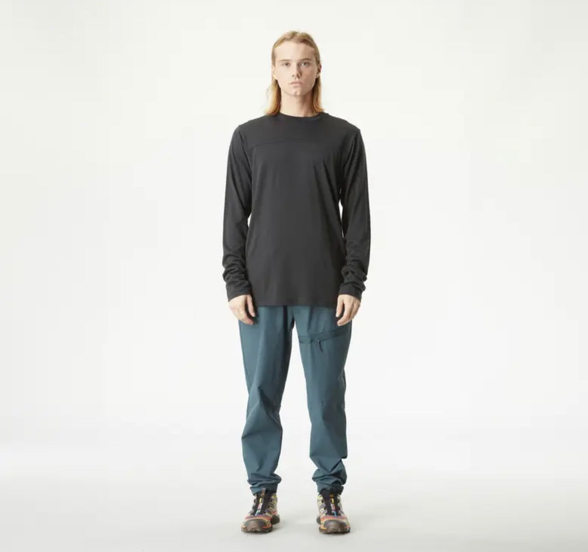Maglietta maniche lunghe iabano merino tech