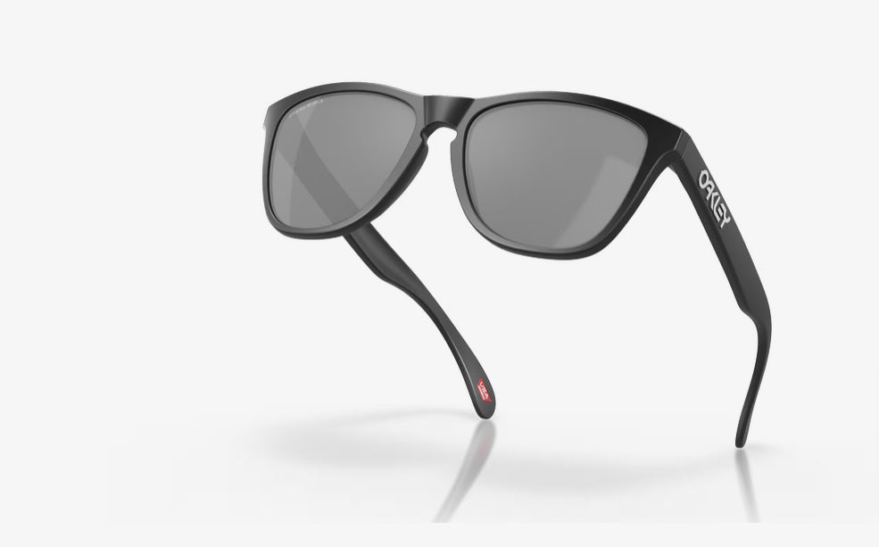 Frogskins Oakley MATTE BLACK / PRIZM BLACK POLARIZED