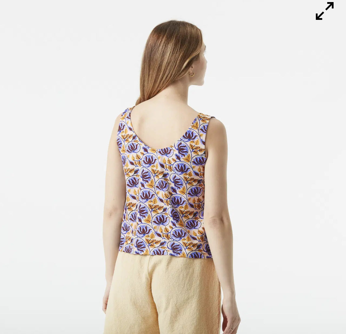 SILYA PRINTED TANK WTS0593 Picture