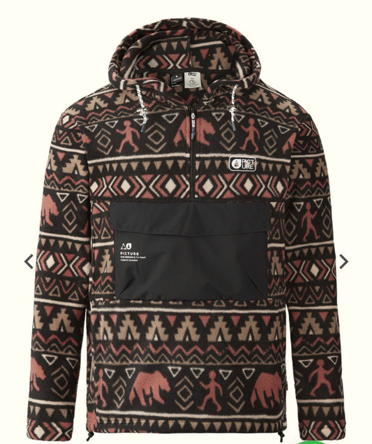 EDELSON 1/4 ZIP FLEECE HO PICTURE ORGANIC