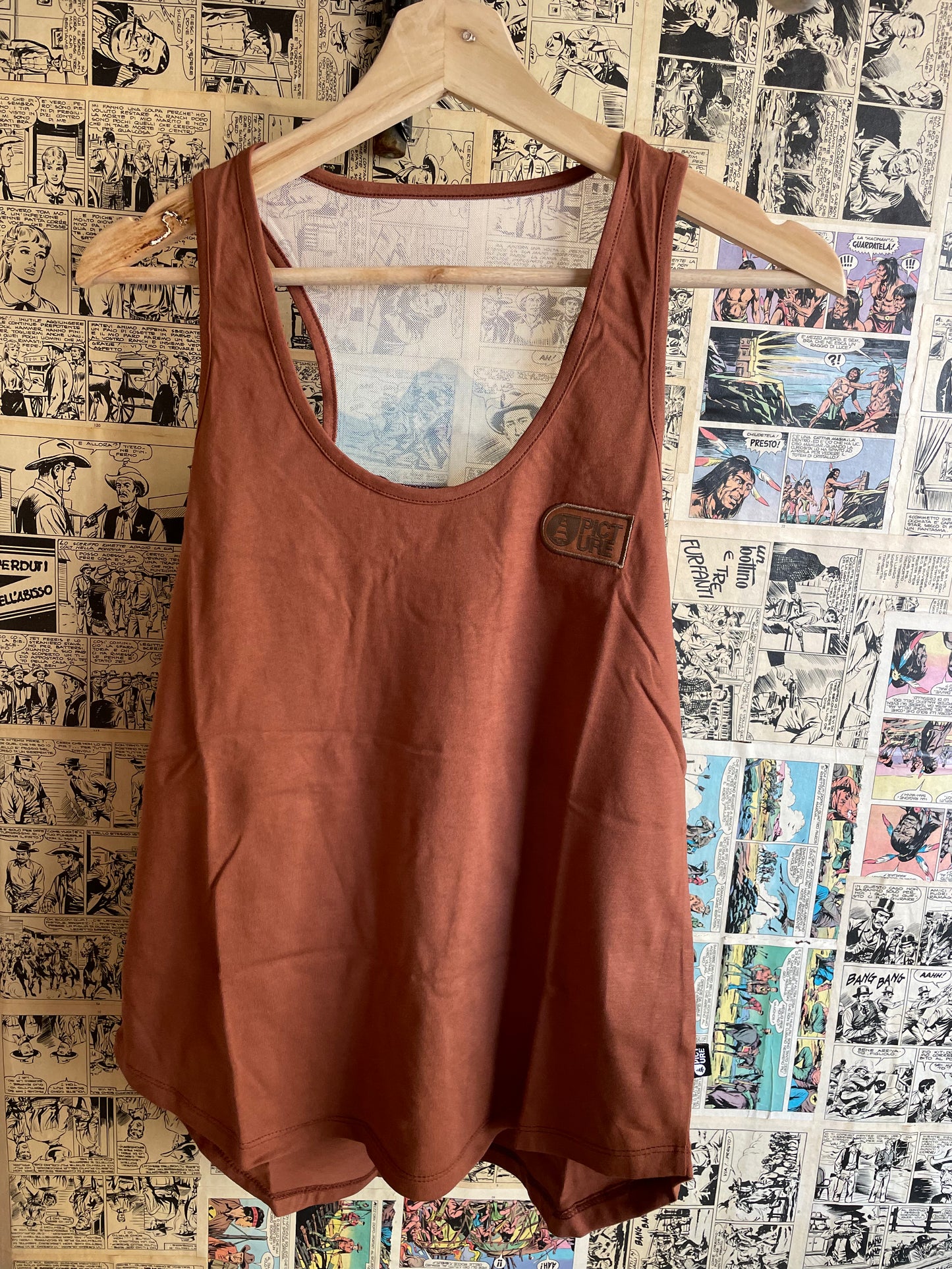 CANOTTA DONNA LONI TANK PICTURE ORGANIC