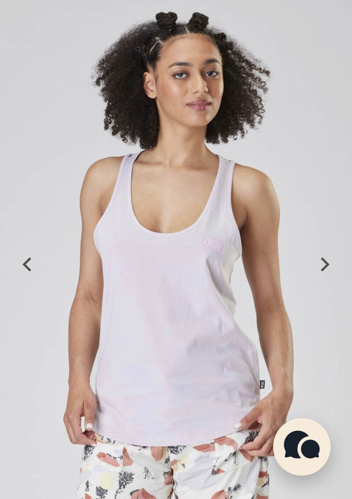 CANOTTA DONNA LONI TANK PICTURE ORGANIC