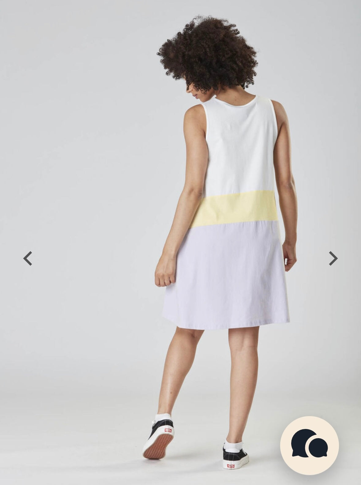 VESTITO DONNA FLOWA DRESS PICTURE ORGANIC