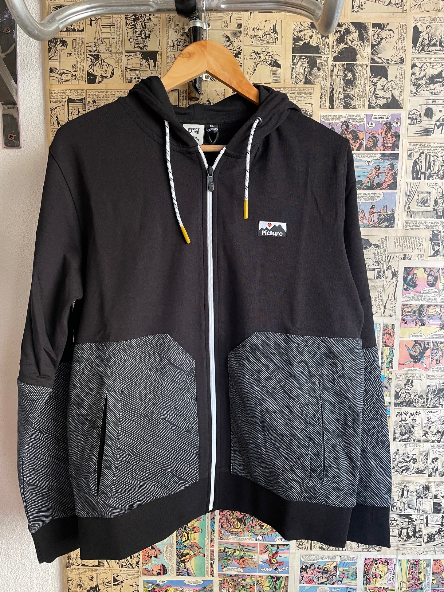 MOECA ZIP HOODIE FELPA PICTURE ORGANIC