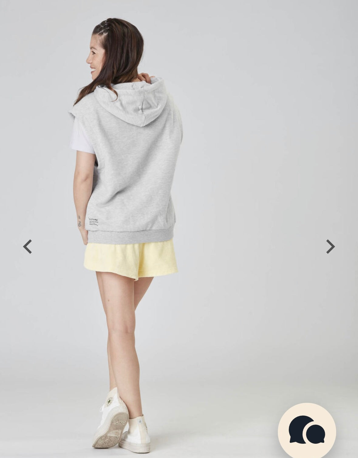 FELPA SENZA MANICHE DUNN SS HOODIE