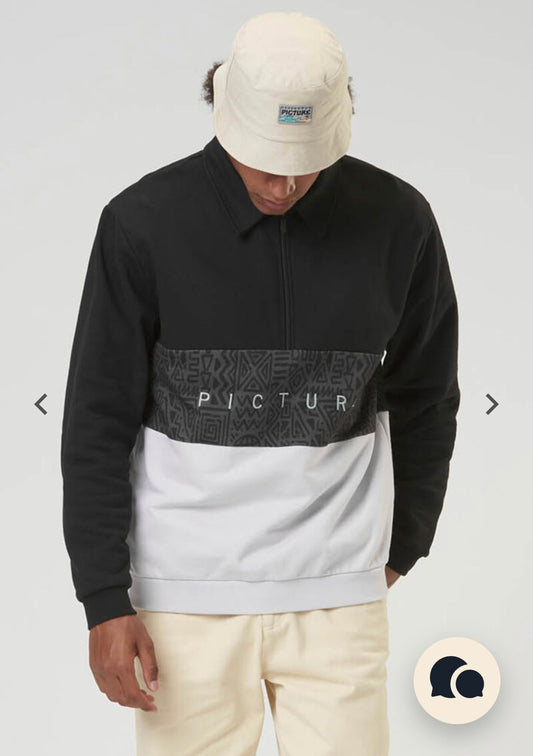 FELPA CARAWA ZIP SWEATER