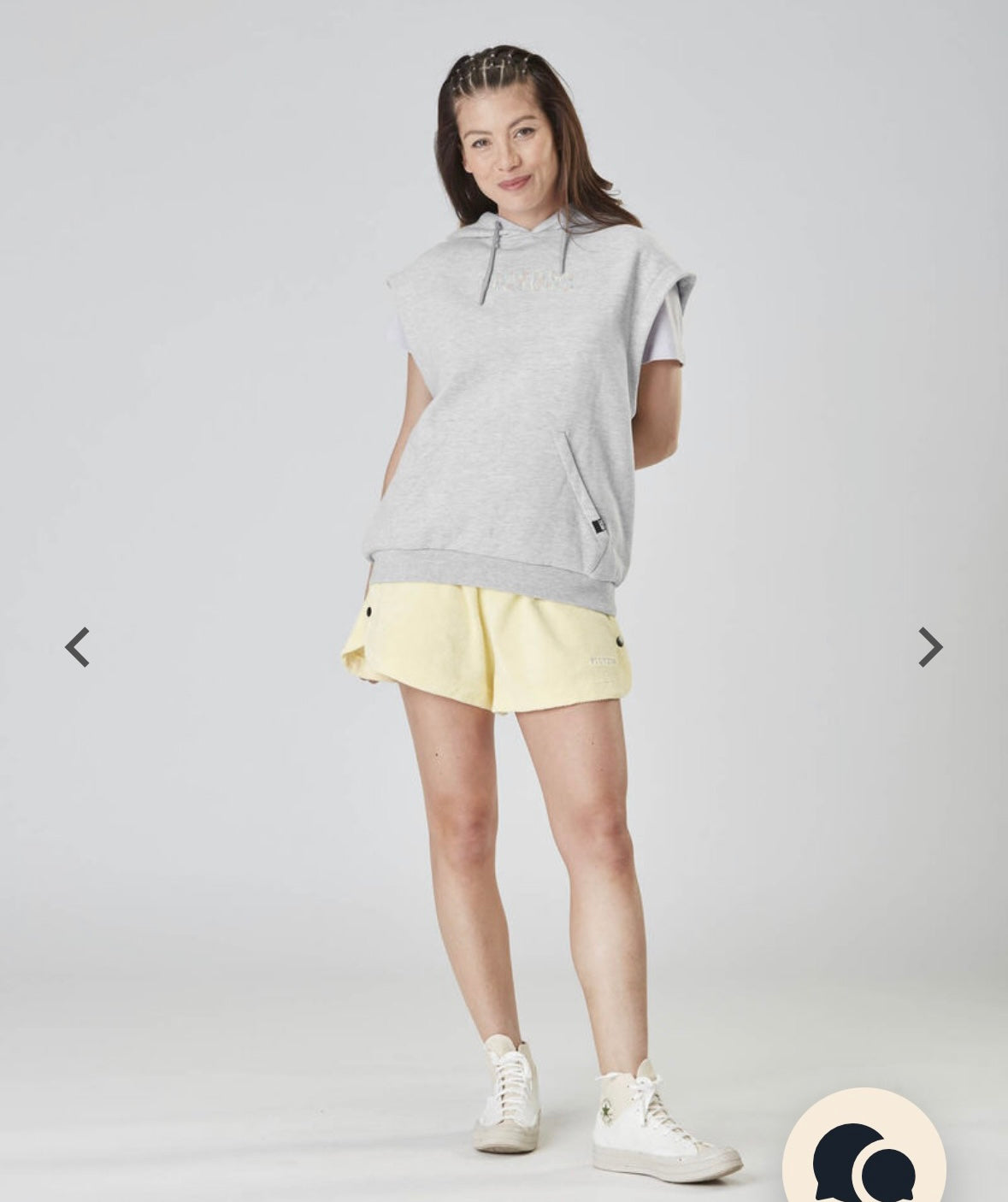 FELPA SENZA MANICHE DUNN SS HOODIE