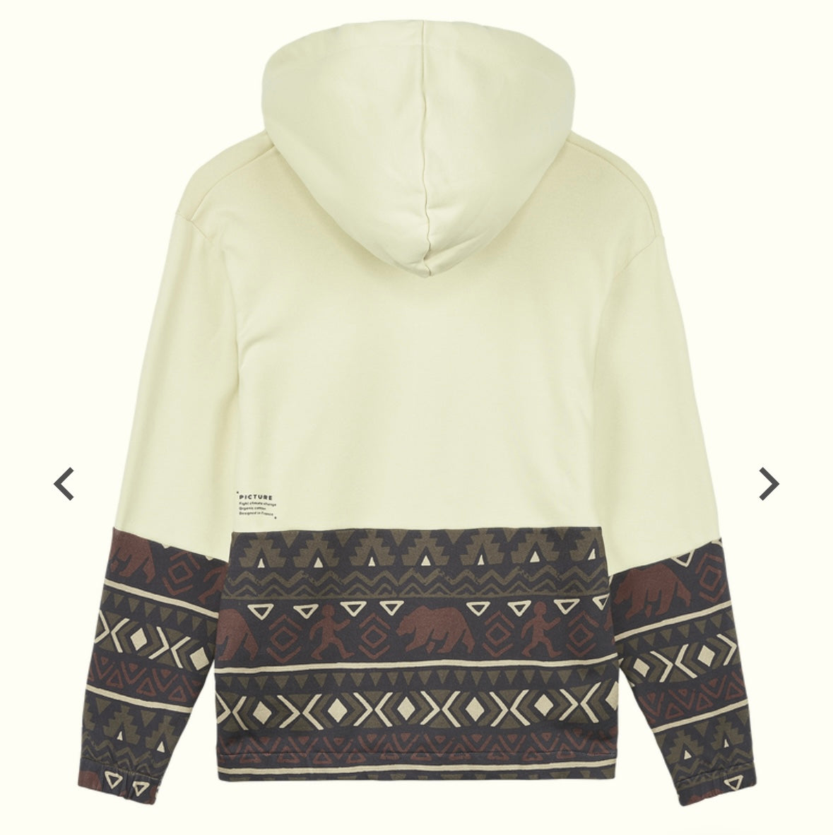 MOECA ZIP HOODIE FELPA PICTURE ORGANIC
