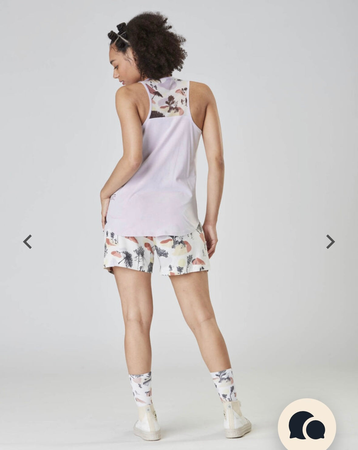 CANOTTA DONNA LONI TANK PICTURE ORGANIC