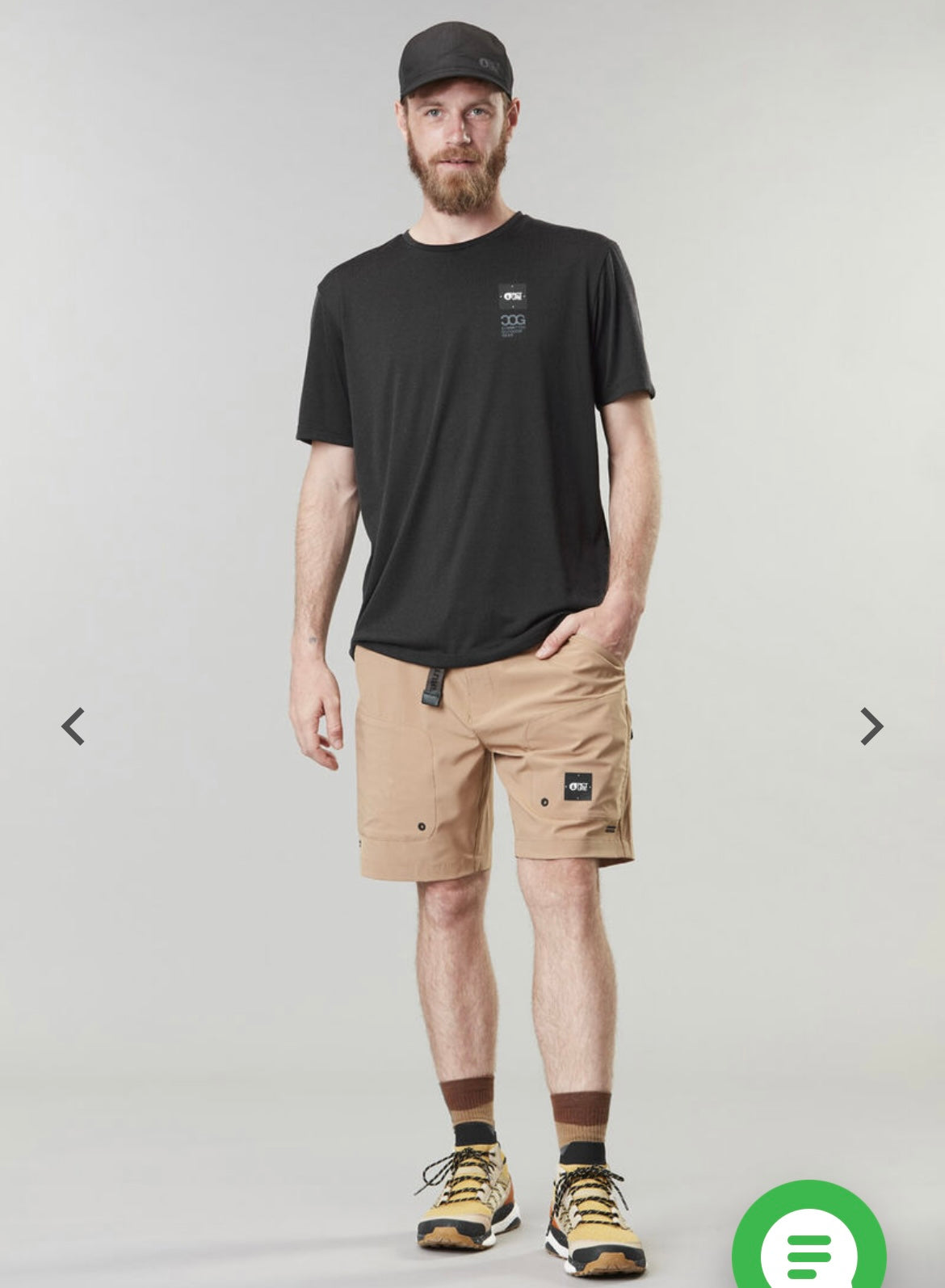 PANTALONCINO UOMO MANNI STRETCH SHORTS PICTURE ORGANIC