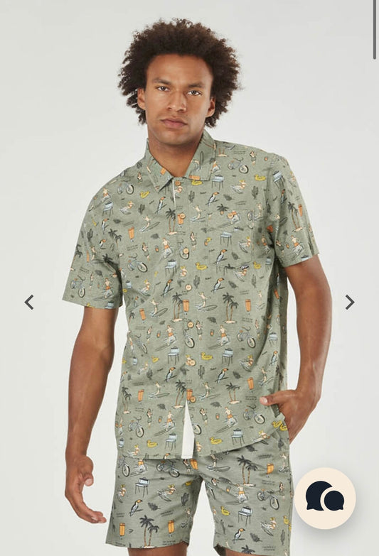 CAMICIA MATAIKONA SS SHIRT