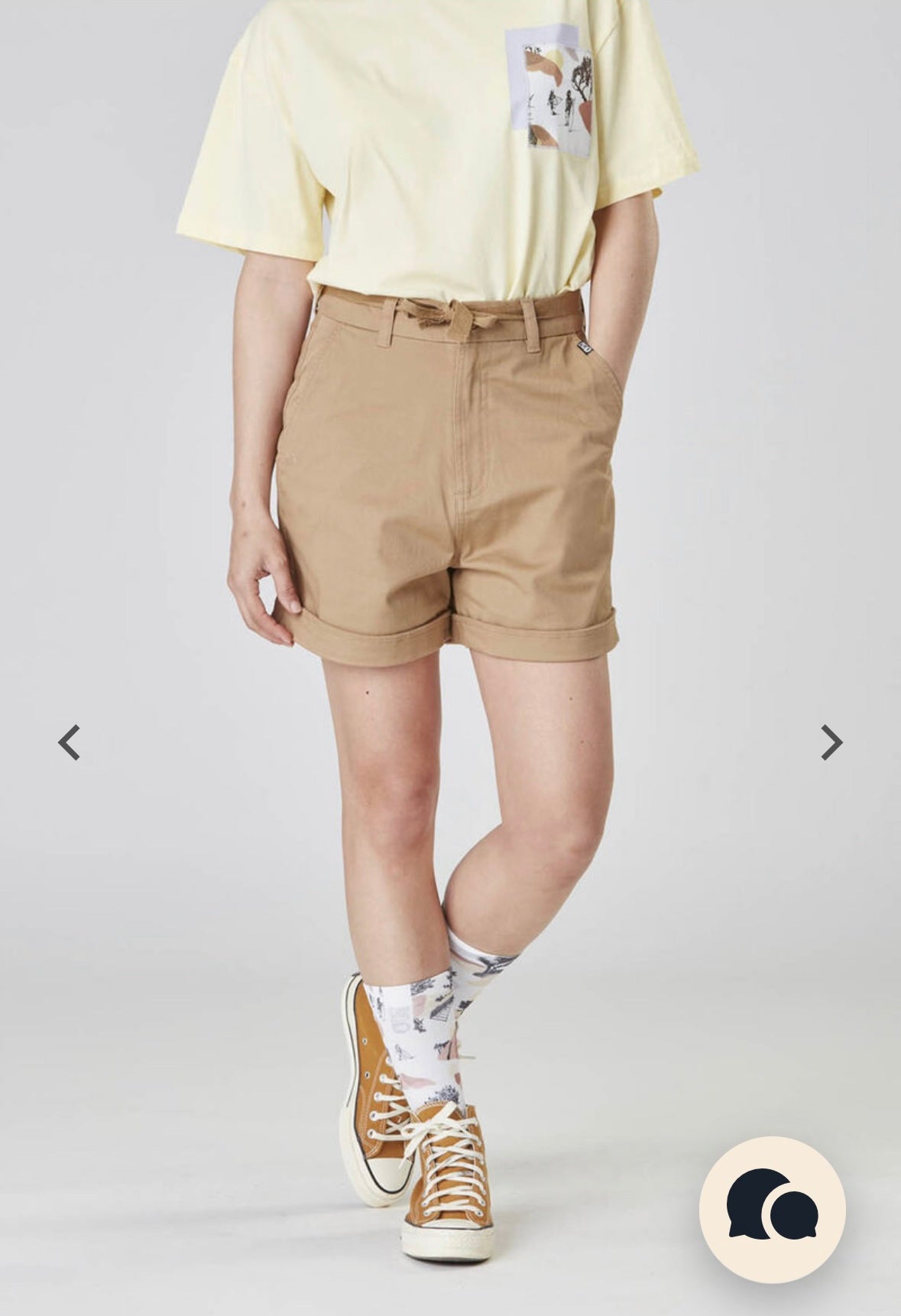 PANTALONCINO DONNA ANJEL CHINO SHORTS