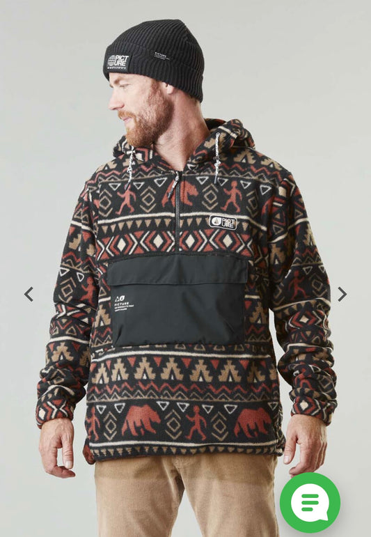 EDELSON 1/4 ZIP FLEECE HO PICTURE ORGANIC