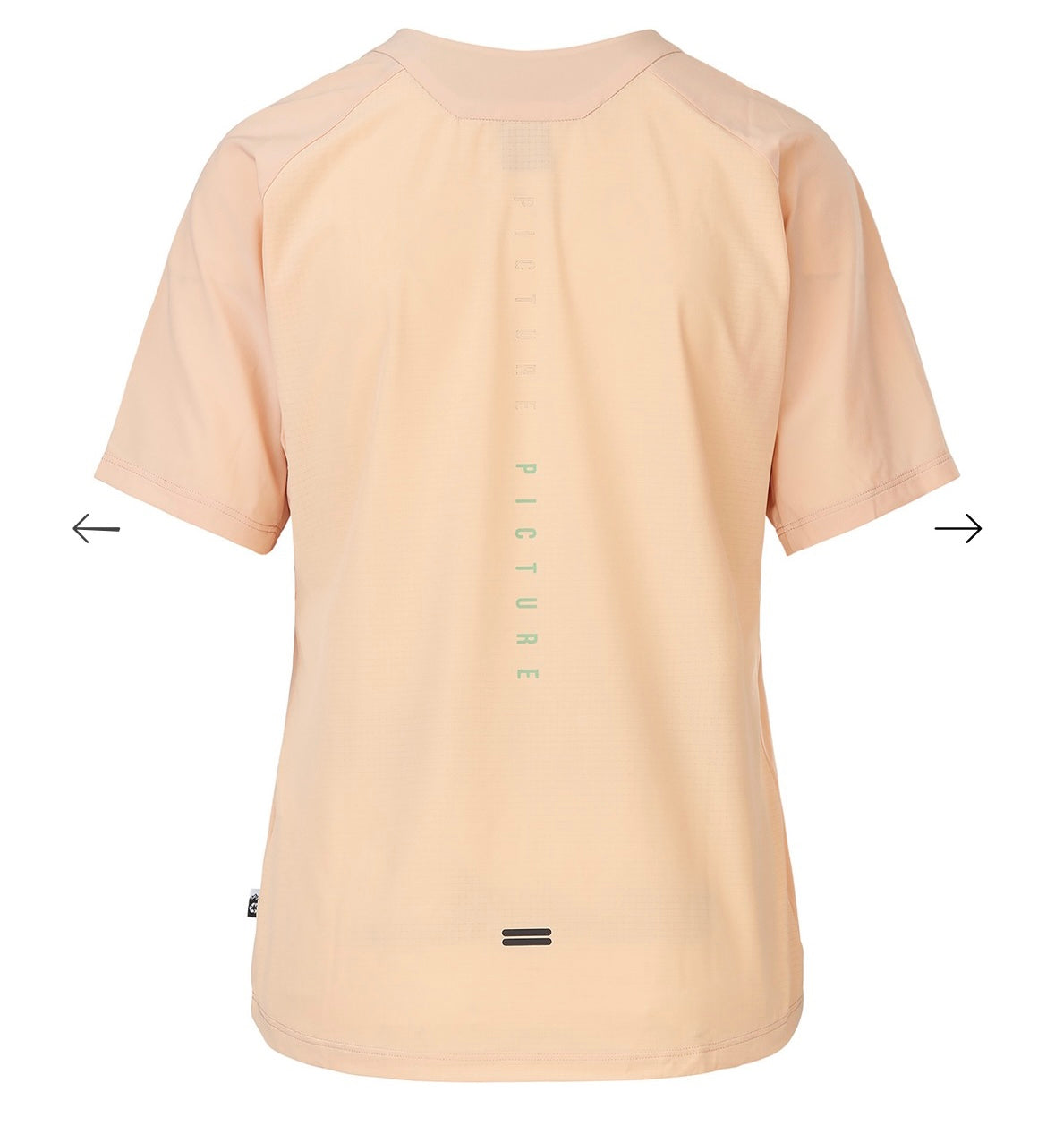T-SHIRT DONNA ICE FLOW PRINTED TECH TEE Peach Nougat