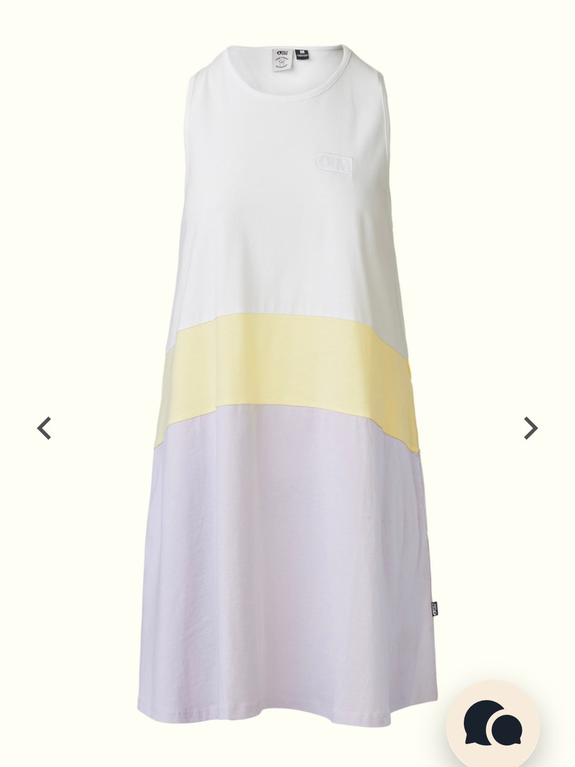 VESTITO DONNA FLOWA DRESS PICTURE ORGANIC