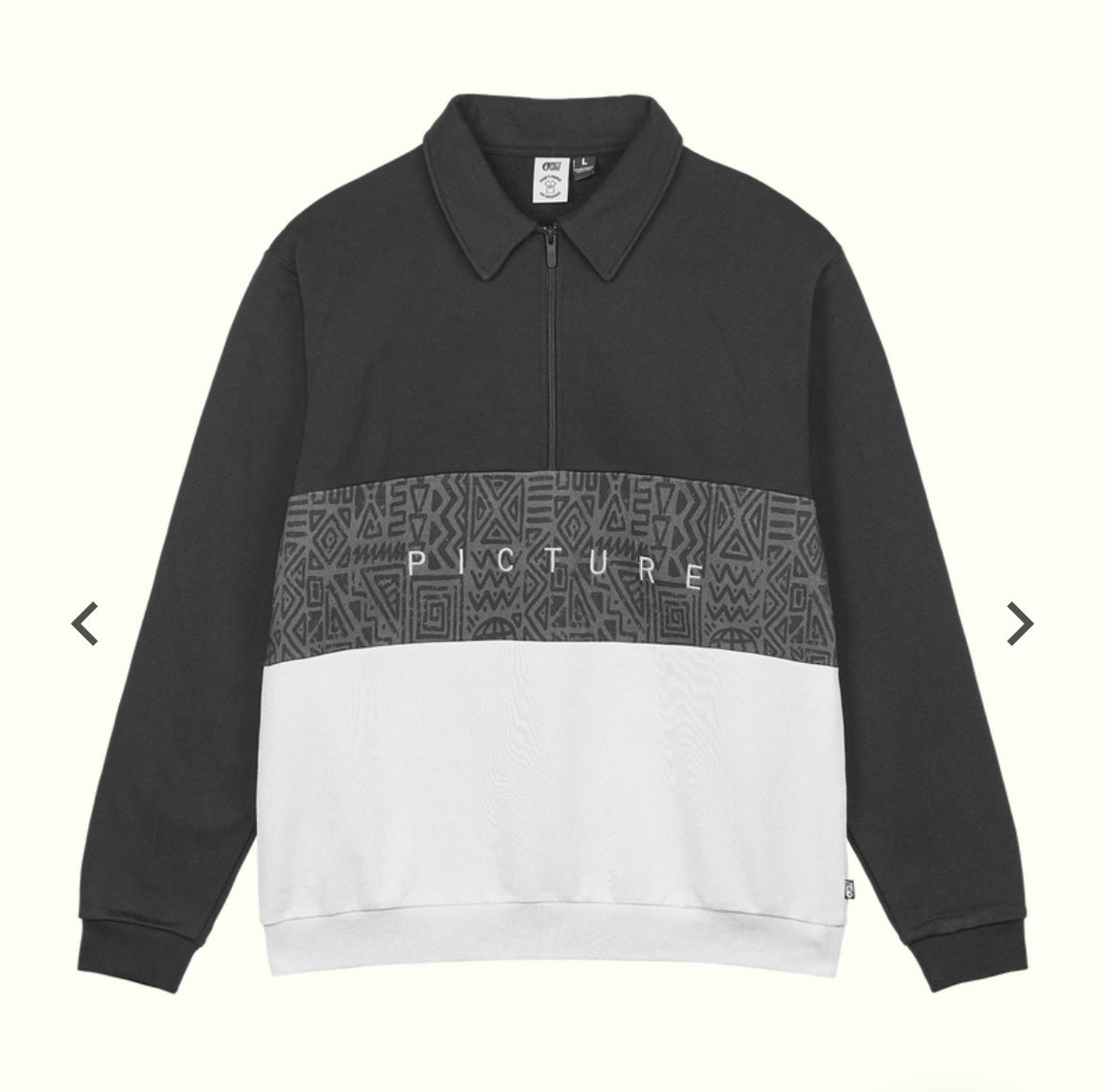 FELPA CARAWA ZIP SWEATER