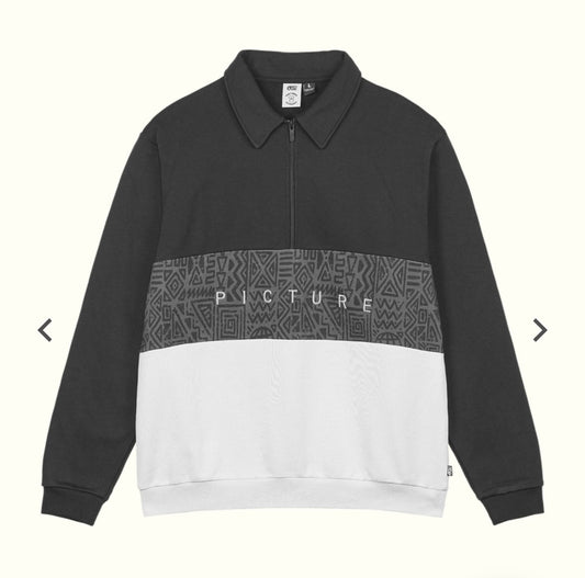 FELPA CARAWA ZIP SWEATER