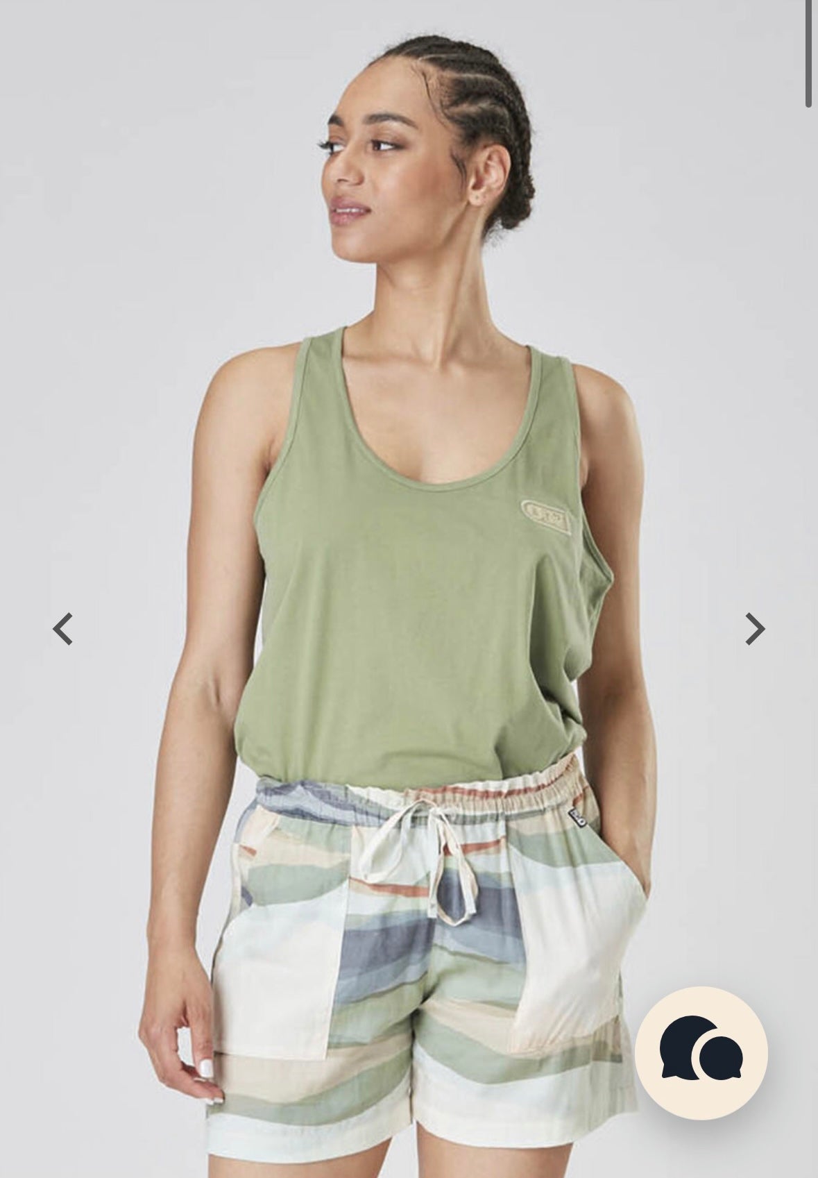 CANOTTA DONNA LONI TANK PICTURE ORGANIC