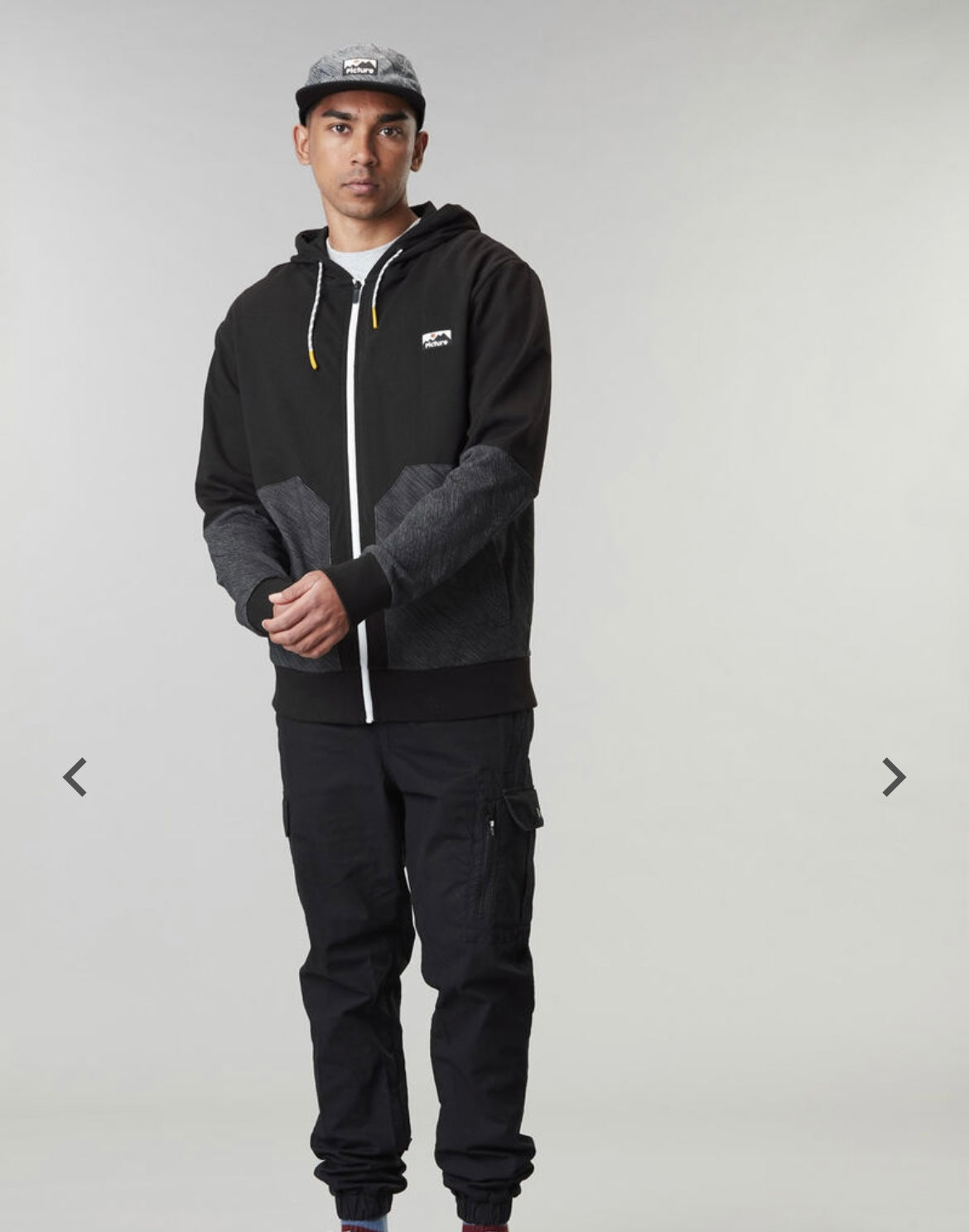 MOECA ZIP HOODIE FELPA PICTURE ORGANIC