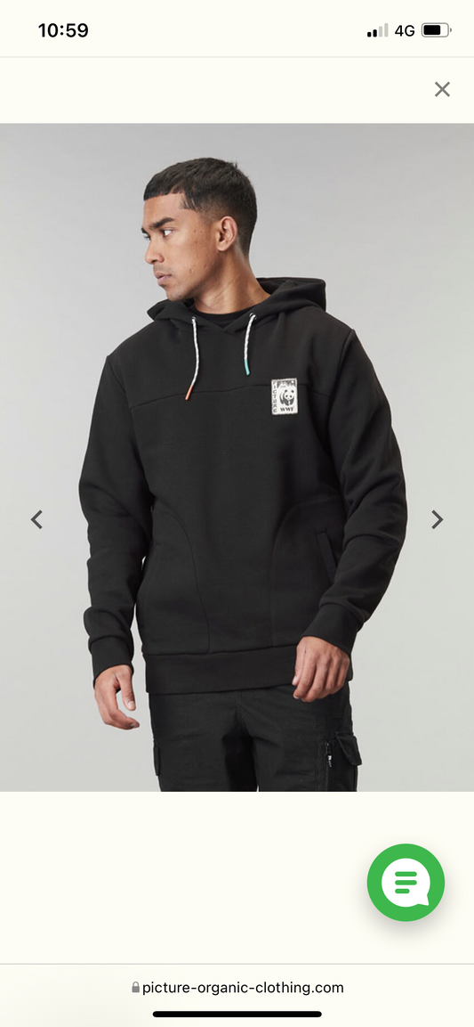 WWF HOODIE M FELPA UOMO PICTURE ORGANIC
