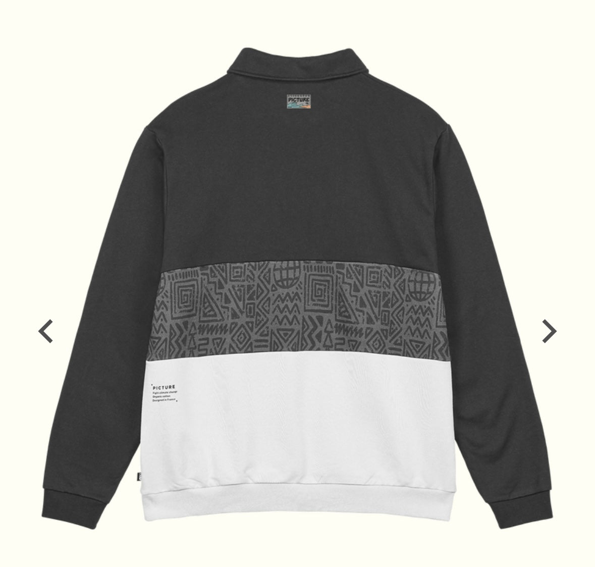 FELPA CARAWA ZIP SWEATER