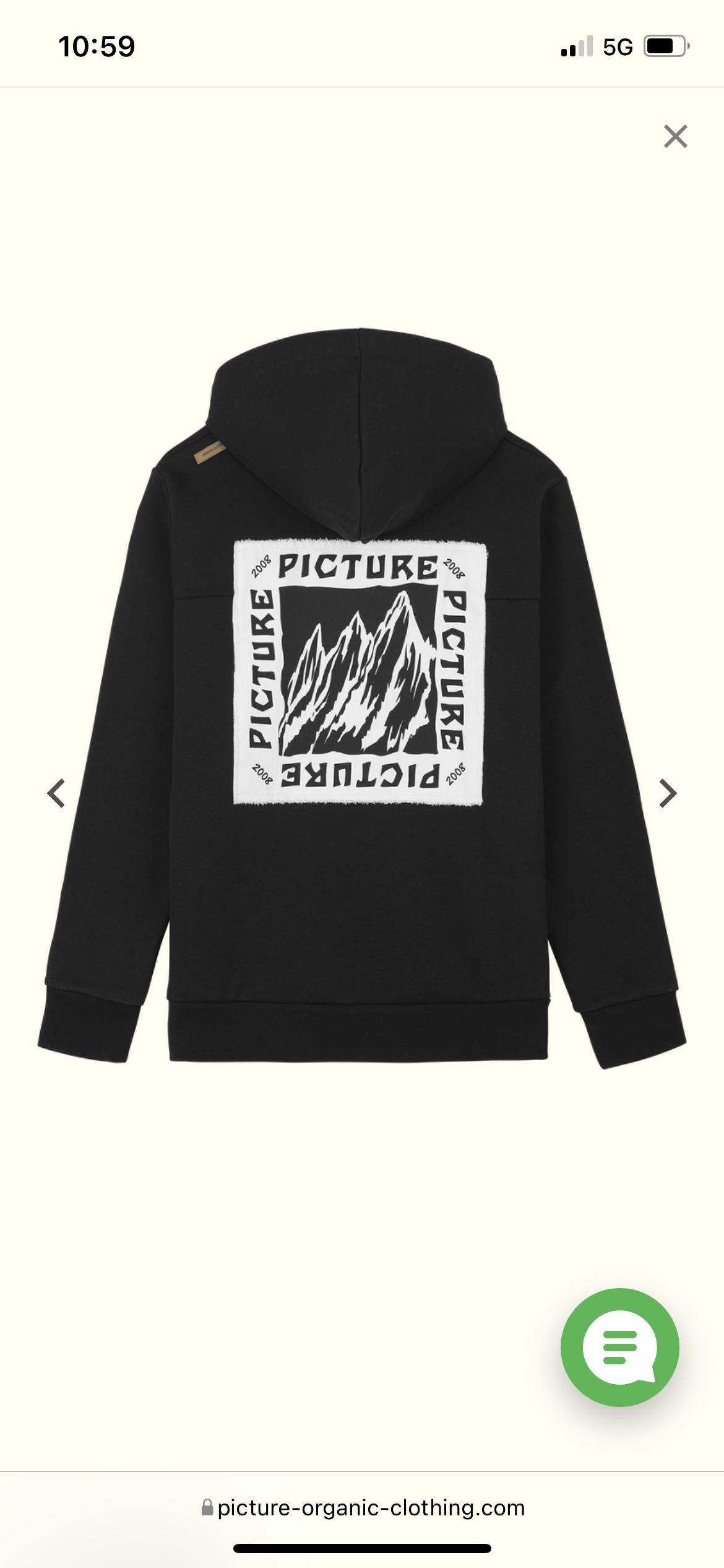 WWF HOODIE M FELPA UOMO PICTURE ORGANIC