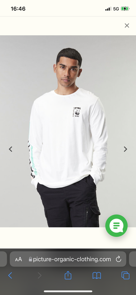 MAGLIA UOMO WWF LS TEE M PICTURE ORGANIC