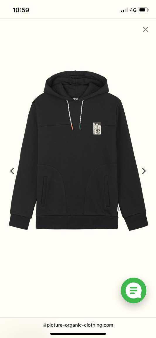 WWF HOODIE M FELPA UOMO PICTURE ORGANIC