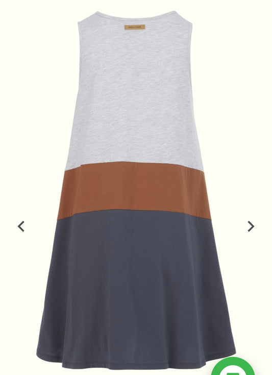 VESTITO DONNA FLOWA DRESS PICTURE ORGANIC