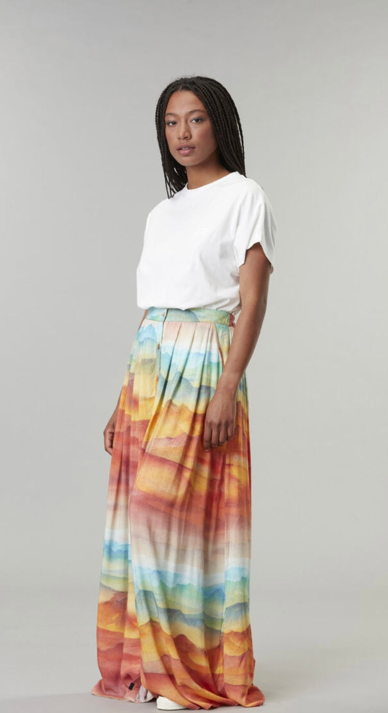 KACEY SKIRT GONNA DONNA PICTURE ORGANIC