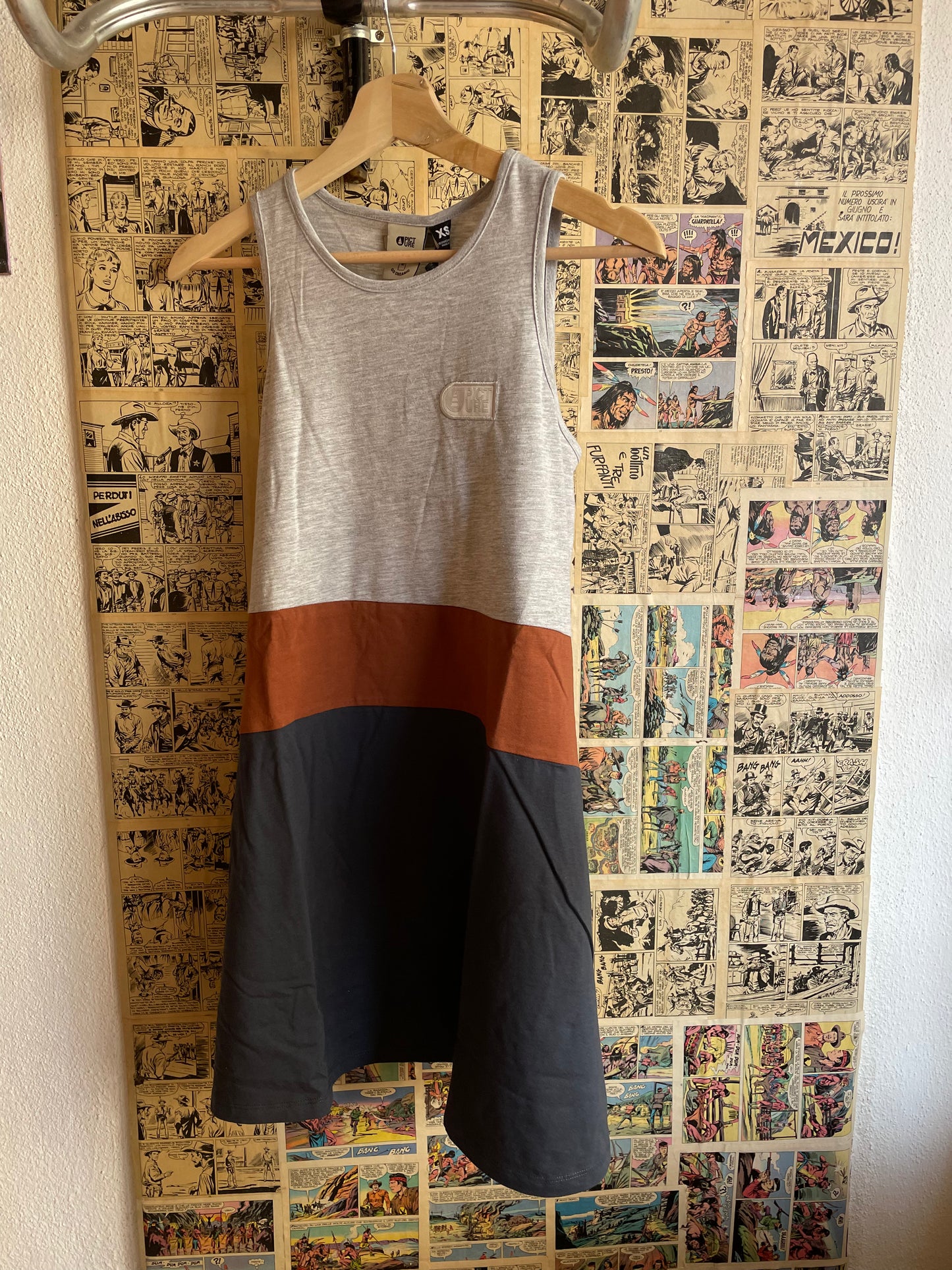 VESTITO DONNA FLOWA DRESS PICTURE ORGANIC