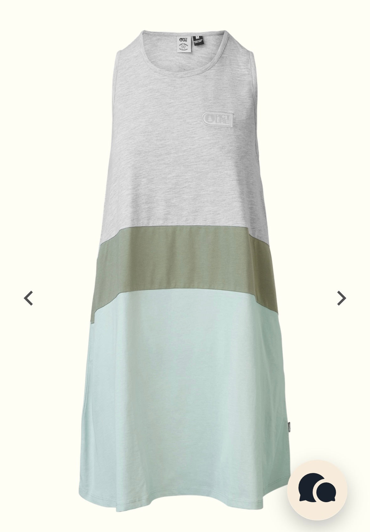 VESTITO DONNA FLOWA DRESS PICTURE ORGANIC