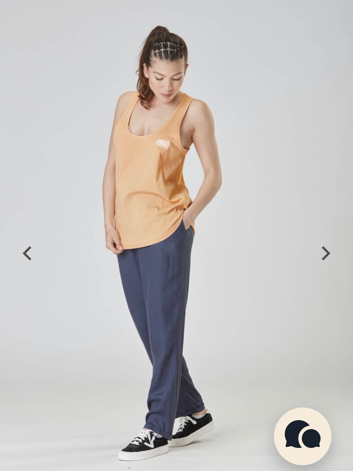 CANOTTA DONNA LONI TANK PICTURE ORGANIC