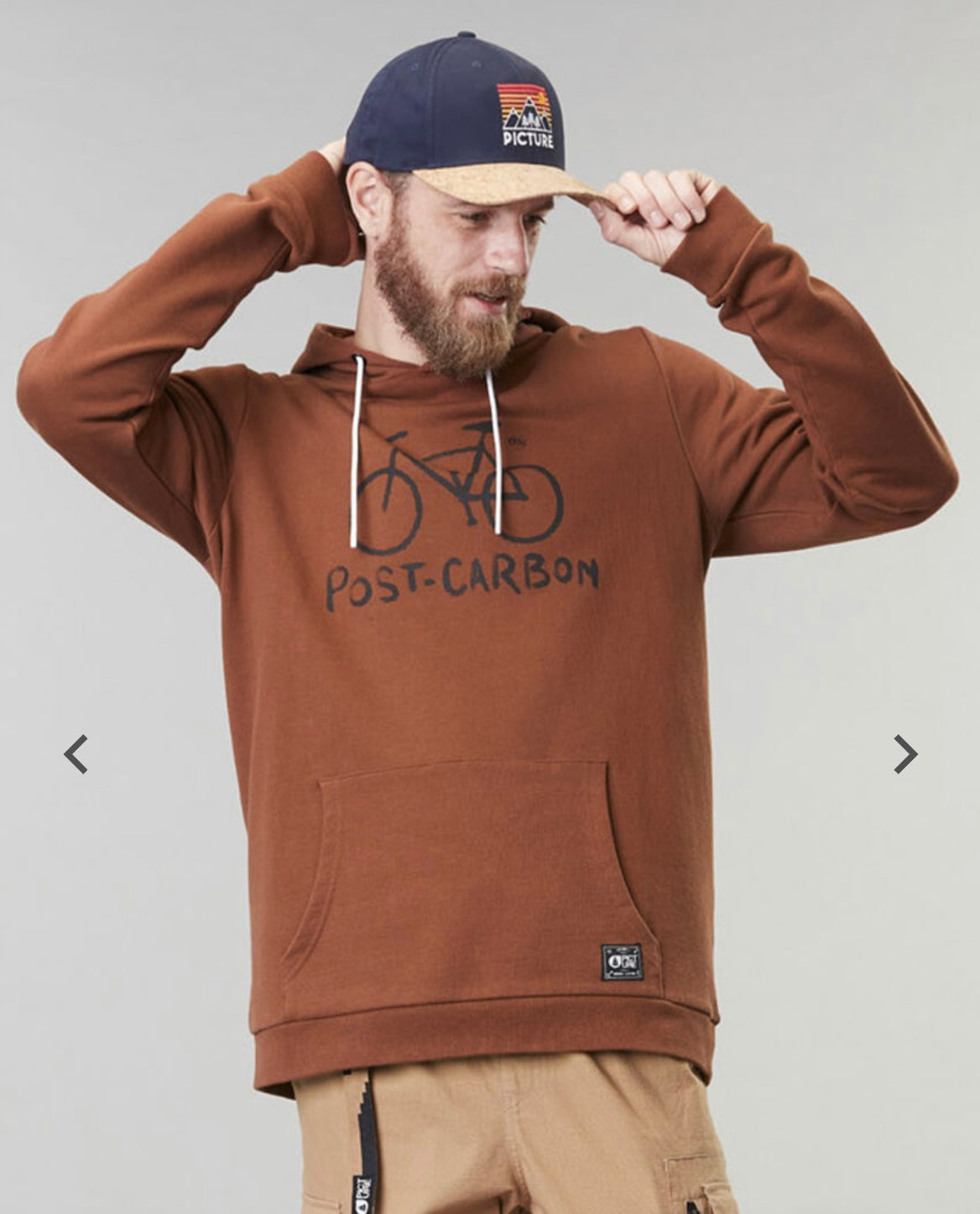 CC BICKY HOODIE FELPA BIKE PICTURE ORGANIC