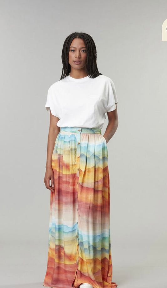 KACEY SKIRT GONNA DONNA PICTURE ORGANIC