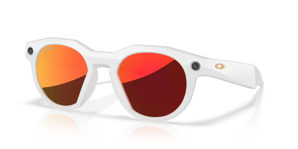 Oakley Meta HSTN Lente prizm ruby ,  Montatura warm grey