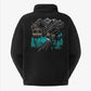 HAFDALS EMB ZIP FLEECE