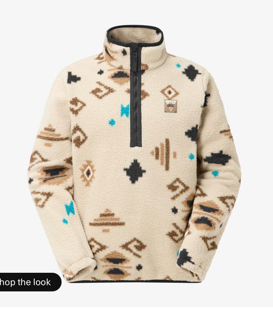 KIMAG PRINTED 1/4 FLEECE