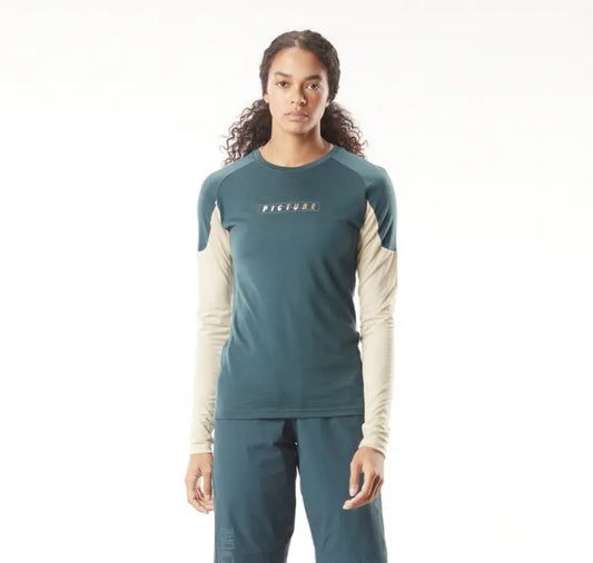 Maglietta ls panamarka merino tee