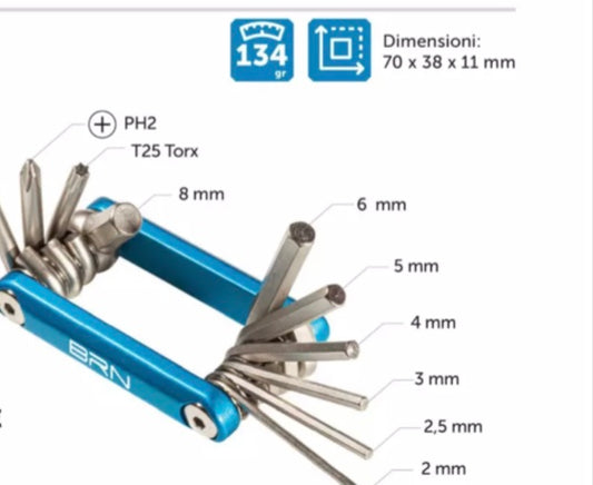 MULTI TOOL 10 FUNZIONI BRN