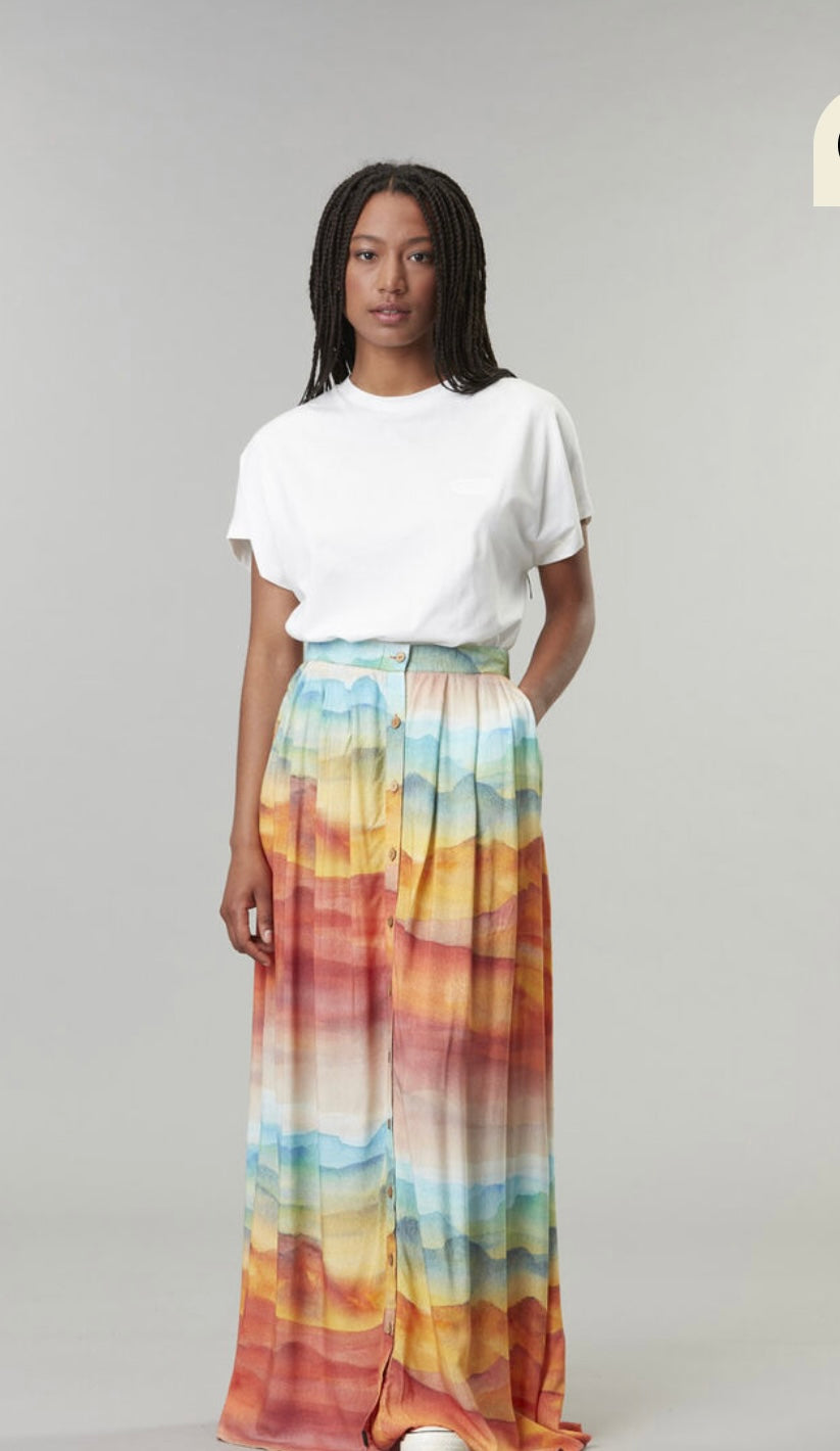 KACEY SKIRT GONNA DONNA PICTURE ORGANIC